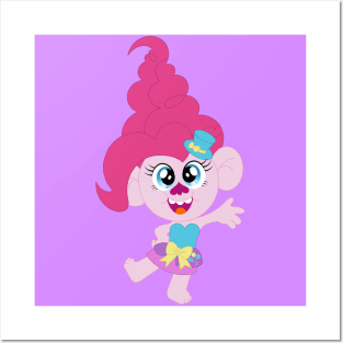 Pinkie Troll Posters and Art